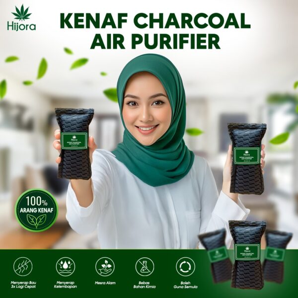 Hijora Kenaf Charcoal Set 3 - Image 3