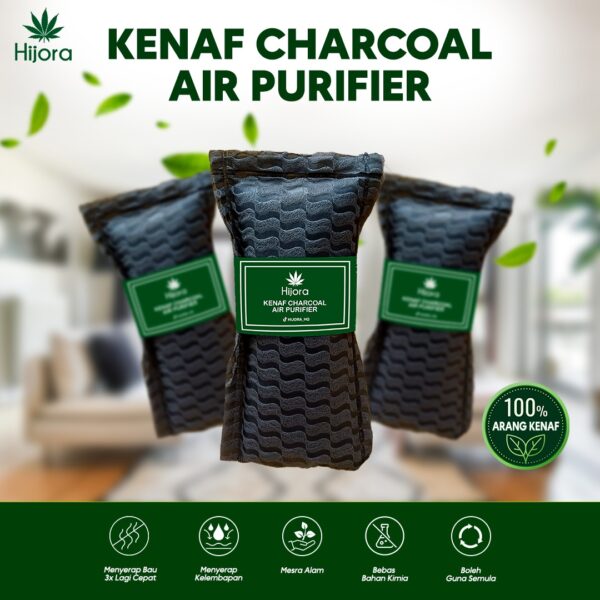 Hijora Kenaf Charcoal Set 3 - Image 4